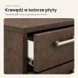 Kontenerek pod biurko - Beton Rdzawy