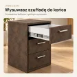 Kontenerek pod biurko - Beton Rdzawy