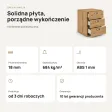 Kontenerek pod biurko - Dąb Evoke