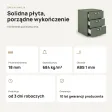 Kontenerek pod biurko - Dymiona Zieleń