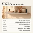 Półka loftowa - Kaszmir