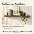 Półka loftowa - Beton Czarny