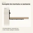Półka loftowa - Dąb Cremona