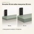 Półka loftowa - Dymiona Zieleń