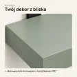 Półka loftowa - Dymiona Zieleń