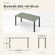 Biurko gamingowe - Dymiona Zieleń