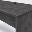 Biurko do pracy - Beton Czarny