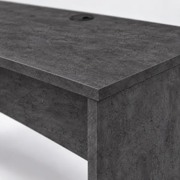 Biurko do pracy - Beton Czarny