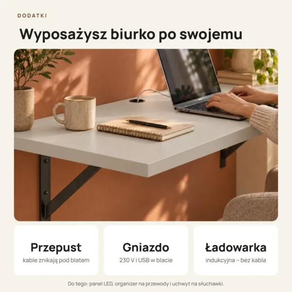 Biurko lewitujące - Kaszmir