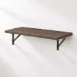 Biurko lewitujące - Beton Rdzawy