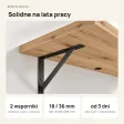 Biurko lewitujące - Dąb Evoke