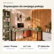 Biurko narożne loft - Dymiona Zieleń