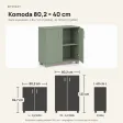 Komoda biurowa na dokumenty - Dymiona Zieleń