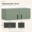 Nadstawka do szafy Kamil - Dymiona Zieleń
