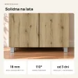 Szafa podwójna - Dąb Evoke