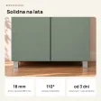 Szafa podwójna - Dymiona Zieleń