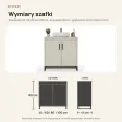 Szafka pod umywalkę - Kaszmir