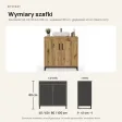 Szafka pod umywalkę - Dąb Wotan