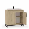 Szafka pod umywalkę - Dąb Cremona