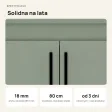 Szafka pod umywalkę - Dymiona Zieleń