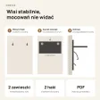 Wieszak ścienny - Dymiona Zieleń - Na ubrania