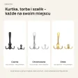 Wieszak ścienny - Dymiona Zieleń - Na ubrania