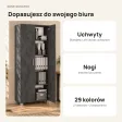 Szafa biurowa na segregatory - Beton Czarny