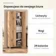 Szafa biurowa na segregatory - Dąb Evoke