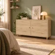 Komoda skandynawska Dąb Cremona - Kolekcja SCANDI