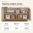 Komoda skandynawska Dąb Cremona - Kolekcja SCANDI