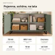 Komoda metalowa Dymiona Zieleń - kolekcja Metalove