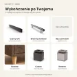 Komoda do przedpokoju z siedziskiem - Beton Rdzawy