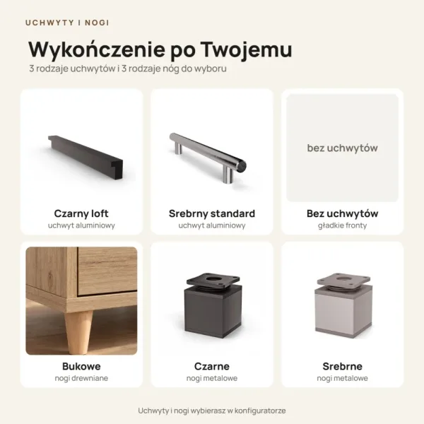 Komoda do przedpokoju z siedziskiem - Dąb Cremona