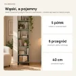 Regał metalowy pojedynczy Dymiona Zieleń - kolekcja Metalove