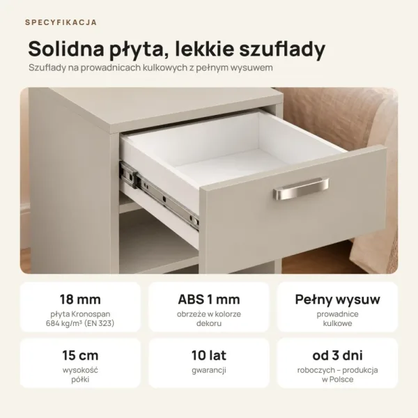 Szafka nocna - Kaszmir