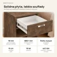 Szafka nocna - Beton Rdzawy