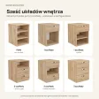 Szafka nocna - Dąb Cremona