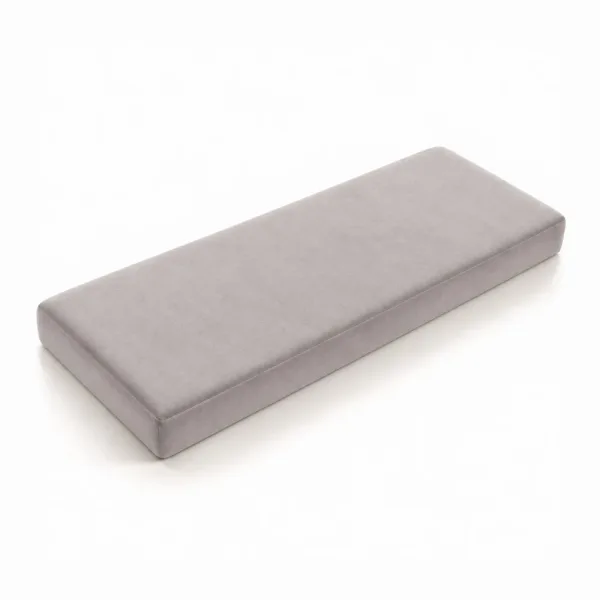 Siedzisko tapicerowane na wymiar Magic Velvet 2218 popiel