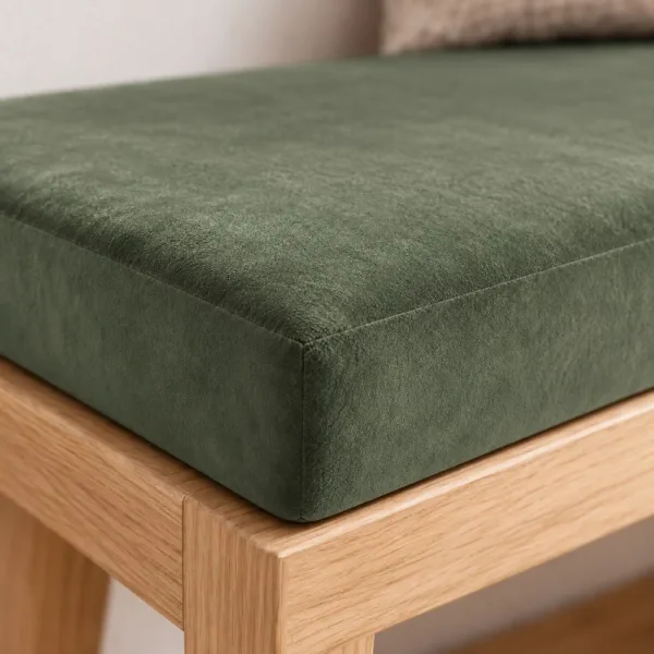 Siedzisko tapicerowane na wymiar Magic Velvet 2243 khaki