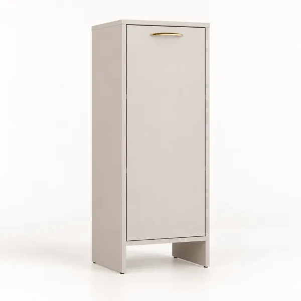 Szafka łazienkowa 35 cm z drzwiczkami i 3 półkami, 90 cm – Kaszmir