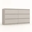 Komoda 138 cm z 6 szufladami – Kaszmir