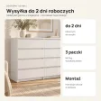 Komoda 120 cm z 8 szufladami – Biały