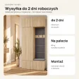 Garderoba do przedpokoju 100 cm: szafa + wieszak z siedziskiem, 238 cm – Dąb Sonoma