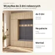Garderoba do przedpokoju 150 cm: szafa + 2 wieszaki z siedziskami, 238 cm – Dąb Sonoma
