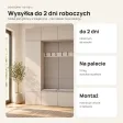 Garderoba do przedpokoju 150 cm: szafa + 2 wieszaki z siedziskami, 238 cm – Kaszmir