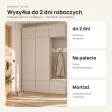 Garderoba do przedpokoju 150 cm: 2 szafy + wieszak z siedziskiem, 238 cm – Kaszmir