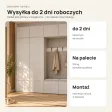 Garderoba do przedpokoju 200 cm: 2 szafy + 2 wieszaki z siedziskami, 238 cm – Kaszmir