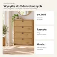 Szafka na buty 66 cm z 4 uchylnymi drzwiczkami – Dąb Artisan
