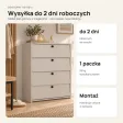 Szafka na buty 66 cm z 4 uchylnymi drzwiczkami – Kaszmir