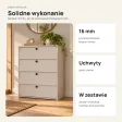 Szafka na buty 66 cm z 4 uchylnymi drzwiczkami – Kaszmir